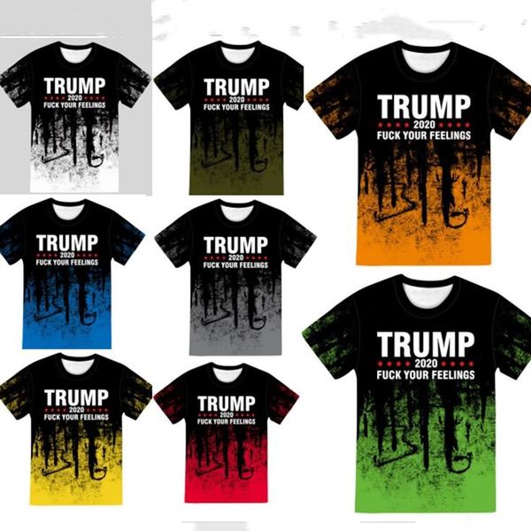 

tshirt 3d trump letters camouflage color t-shirt round neck short sleeve tee adults women mens sports casual t shirt new e82601, White