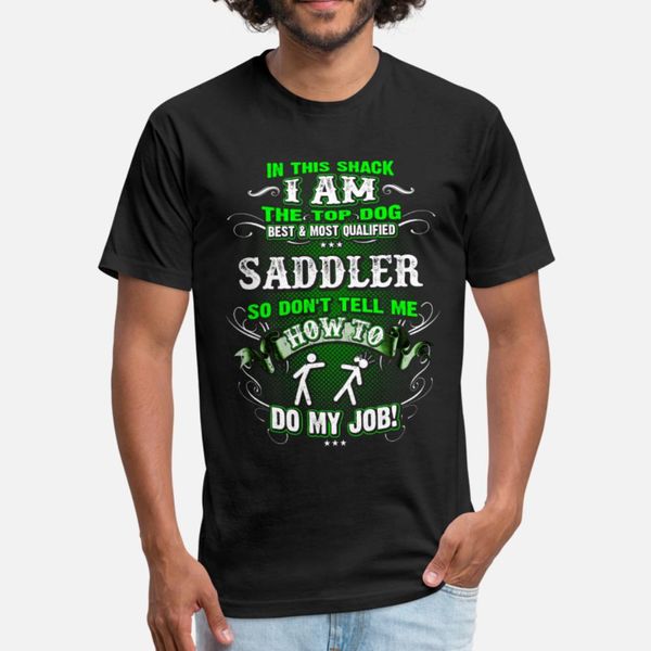 

s for men job saddler t shirt men printed cotton o-neck homme loose humor summer style novelty shirt