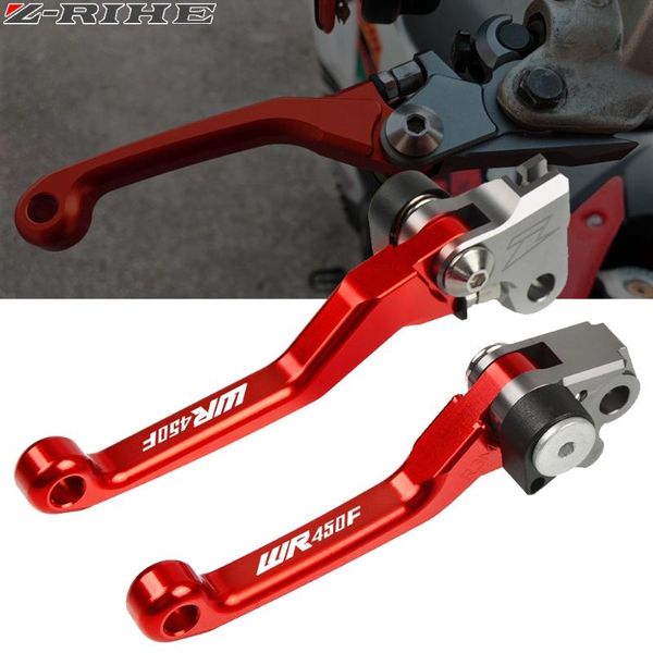 

for wr450f cnc accessories dirt bike pivot lever otorcycle brake clutch levers wrf 450 wr 450f 2001-2020