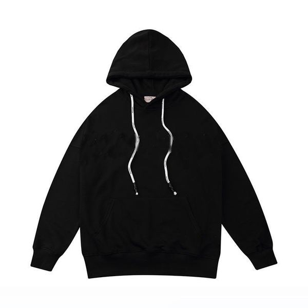 

mens clothing homme hooded sweatshirts mens women designer hoodies high street print hoodies pullover winter sweatshirts sweater 2020, Black