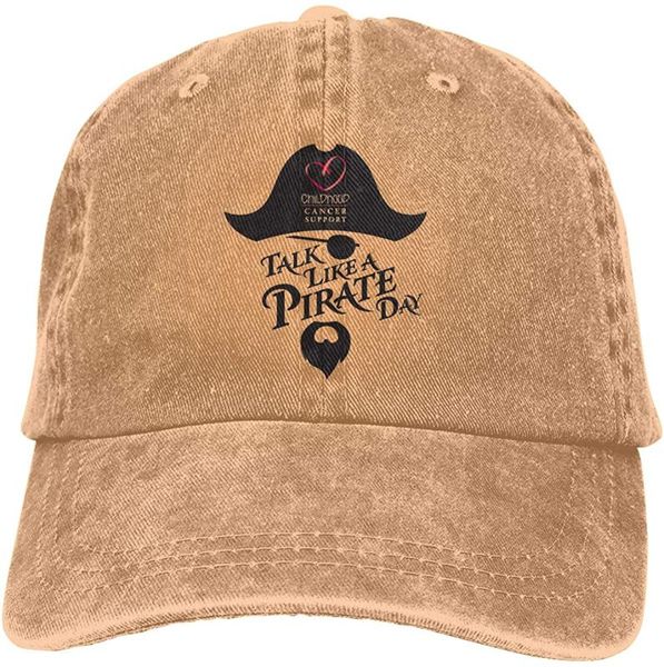 

talk like a pirate day soft casquette cap vintage adjustable baseball caps, Blue;gray