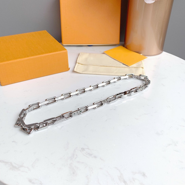 

new fashion necklace and bracelet bracelet titanium steel bamboo joint quenching double bracelet necklace supply linka, Silver