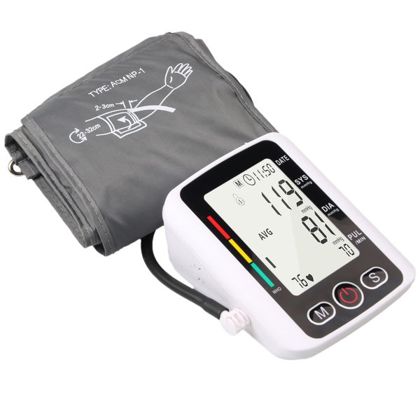 

blood pressure monitor online upper arm with automatic pressure pump digital display irregular heartbeat for sale