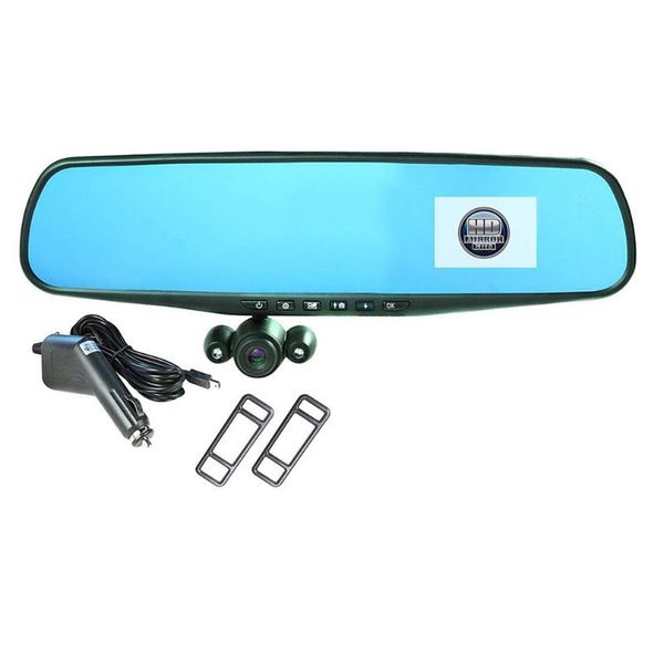 

hd revolving angle traffic recorder without high-speed card high clarity mirror multi direction recording car dvr