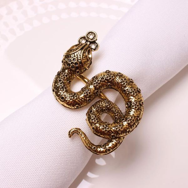 

napkin rings 30pcs el supplies metal plated serpentine buckle ring paper