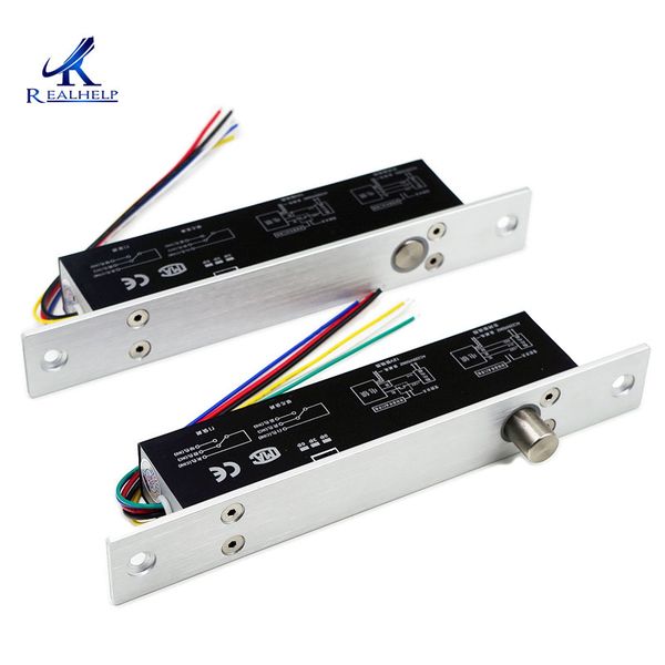 

5 wires electric lock magnetic output with timer dc12v fail safe power off to open door security for access control system