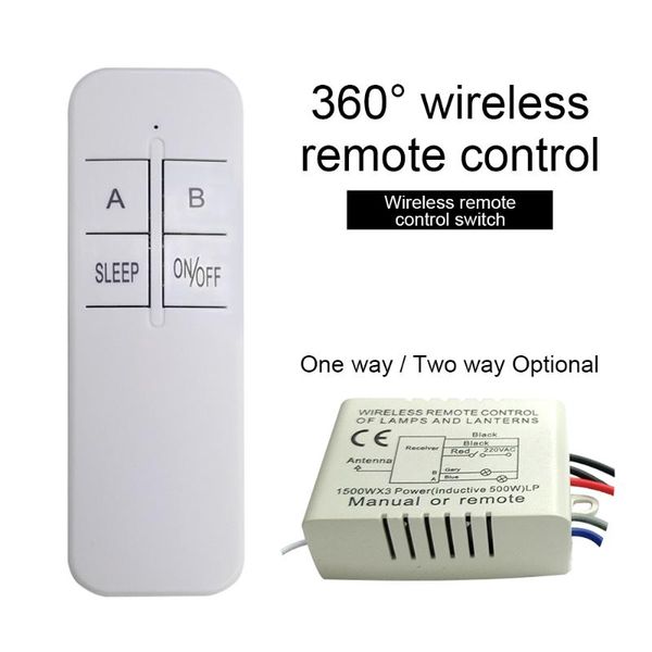 

remote controlers qiachip 2 way ac 220v digital rf wireless control switch for led light lamp bulb on/off ceiling fan panel