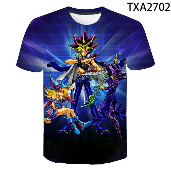 

new game yu gi oh boy girl 3d print shirts hippie comics hentai men clothing