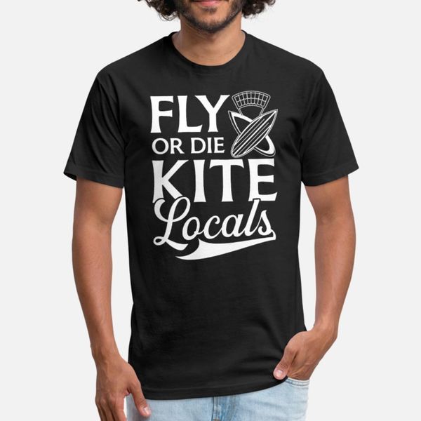 

fly or die kite местных жители кайтсерфинг кайтер кайтсерфинг тенниска мужчина персонализированного хлопок s-xxxl прохладно сумасшедшие повс