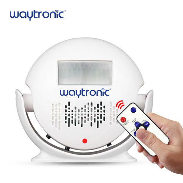

recordable wireless infrared doorbell motion senor voice recorder player with remote control for door entry greeting welcome