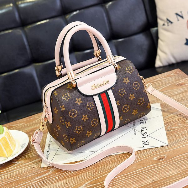 

женская сумка 2020 новый бренд кошелек сумка корейский стиль сумасшедший крест плечо портативный молния клатчи женские