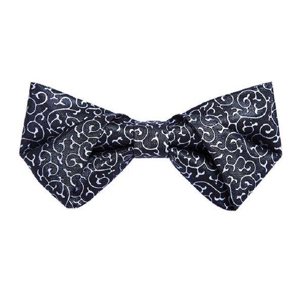 

2020 new arrivals bow ties for men designers brand korean wedding ties bowties luxury butterfly neckties gift box, Black;gray