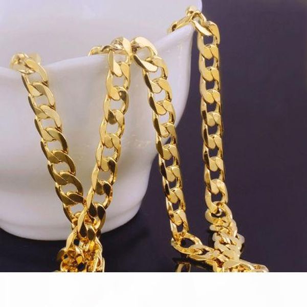 

14 kcarat real solid gold mens necklace chain birthday valentine gift valuable jewelry, Silver