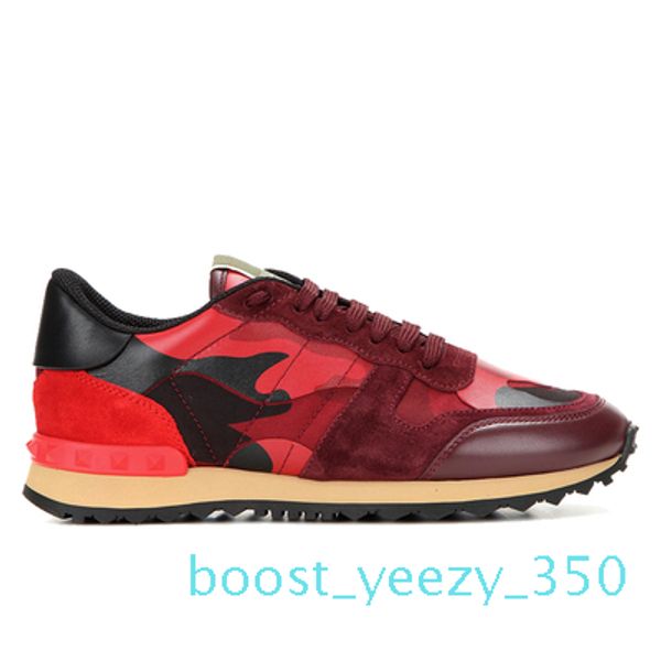 

2019 new luxury designer rock stud sneaker shoes women and men casual shoes rock runner trainer party wedding shoes 35-46 b35, Black