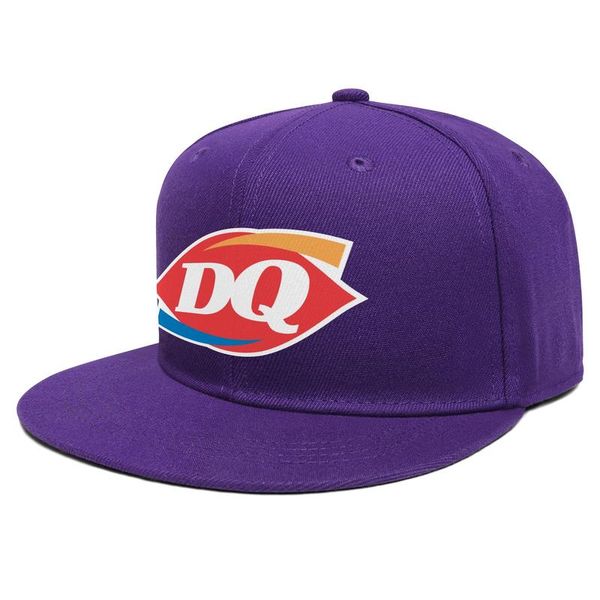 

dairy queen dq ice cream flat brim baseball cap styles team trucker hats love logo made with official tester, Blue;gray