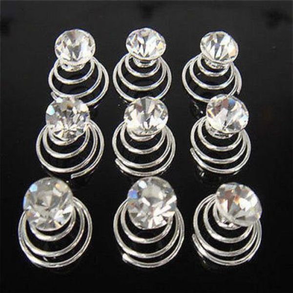 

bridal hair wedding hairpins 200pcs crystal hair pins sale clear wedding prom twists hair jewelry for spins dayupshop bnegc, Golden;silver
