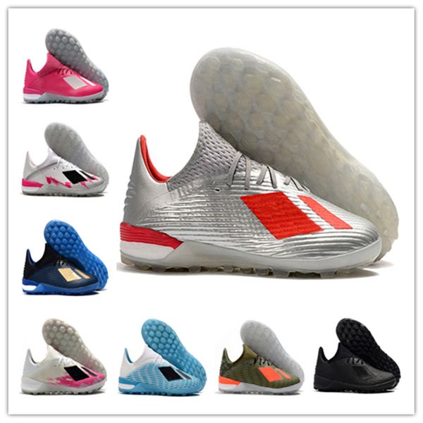 

19.1 tf ic indoor turf soccer cleats mens crampons 19+ football 19+x soccer boots football shoes