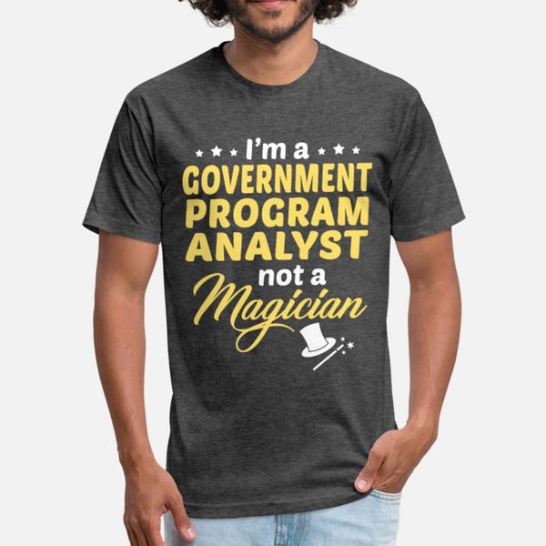 

government program analyst t shirt men customize cotton size s-3xl family sunlight funny spring unique shirt