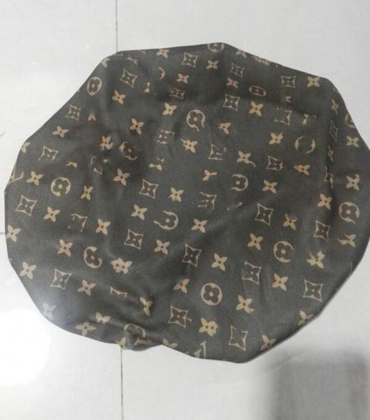 

new 2020 shower cap durag muslim women stretch sleep hat silky designer bonnet beanies caps beach hat bucket hat, Blue;gray