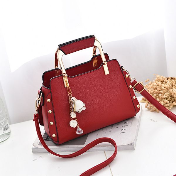 

2020 brand new women fashion ornaments totes solid metal handle handbag ale ladies purse messenger crossbody shoulder bags