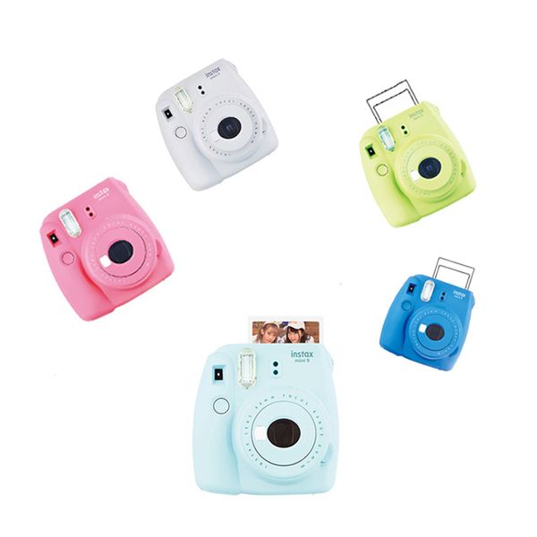 

fujifilm instax mini 9 instant camera with film twin pack bundle +accessories selfie lens camera strap instant camera