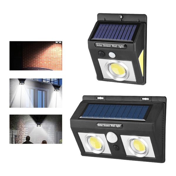 

solar powered lamp 25 37 50 62 led cob solar garden light motion sensor security lamp for courtyard home garden outdoor lighting