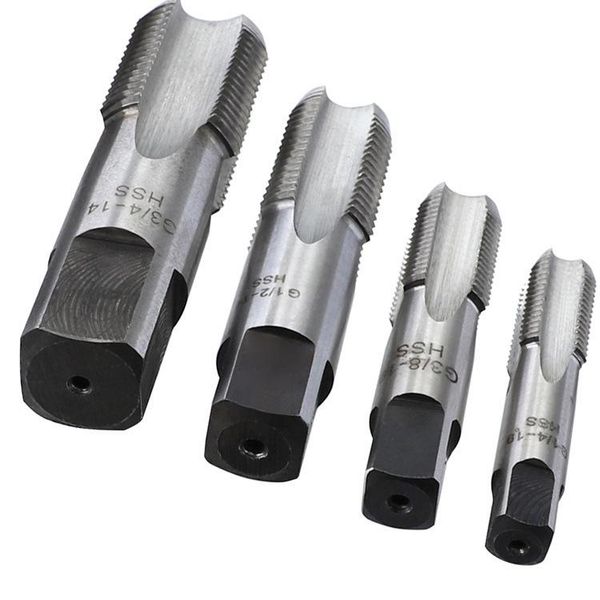 

piping thread tap screw tap hardened for wire tapping water pipe teeth spiral point threading tool