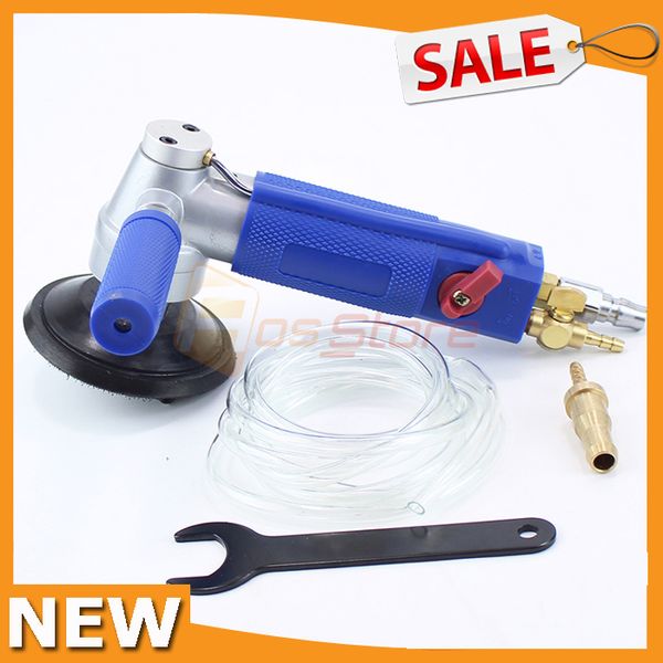 

3 inch/4 inch water jet pneumatic grinder marble stone floor air polisher sander polishing grinding tool 4300rpm