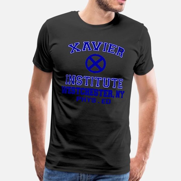 

институт ксавье t shirt men вязаная хлопок размер s-3xl homme anti-wrinkle повседневный лето стиль письма рубашка
