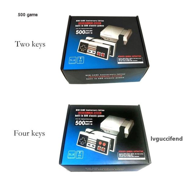 

new arrival mini tv can store 620 500 game console video handheld for nes games consoles with retail boxs dhl ing