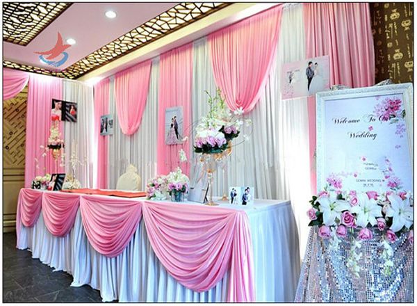 

wedding 3mx6m backdrop stage background mariage decoration compound wedding background stage decor