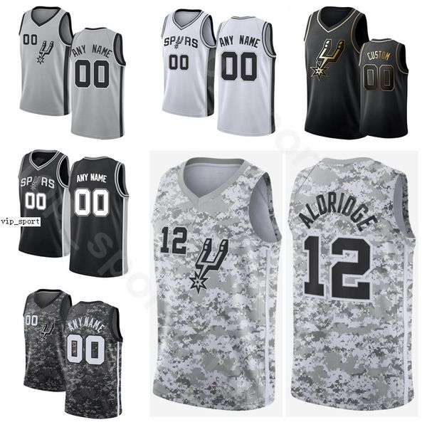 

экран печати баскетбол дерозан трикотажные lamarcus aldridge брин forbes деррик белый dejounte мюррей сити закончено заработанные издание, Black;red