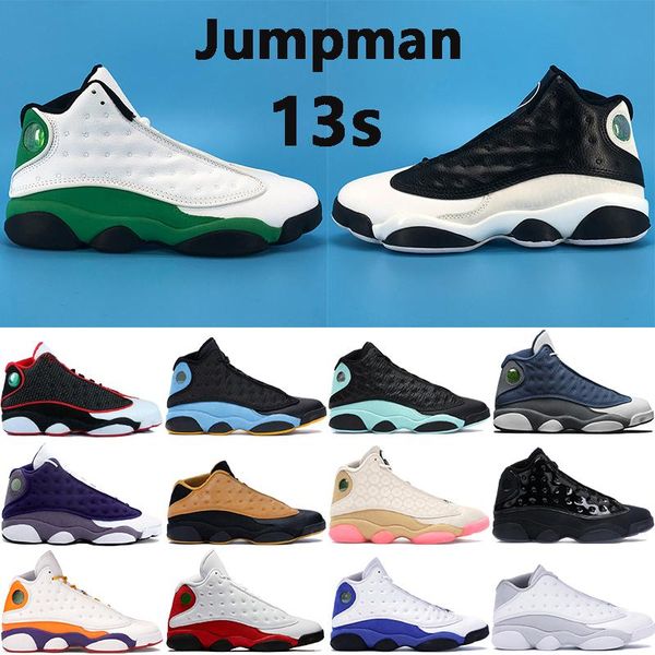 

new jumpman 13 basketball shoes 13s lucky green reverse he got game flint playground hyper pink black cat low chutney mens sneakers