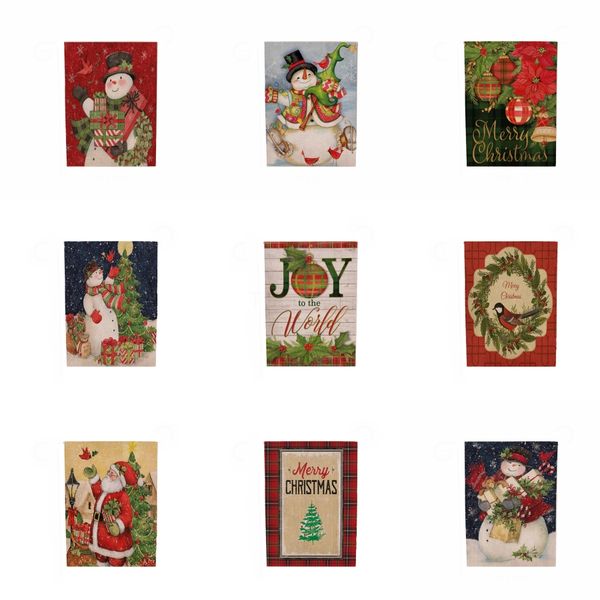 

christmas flags merry christmas bunting sign vintage jute garland celebration banner handmade burlap bunting flags xmas#151