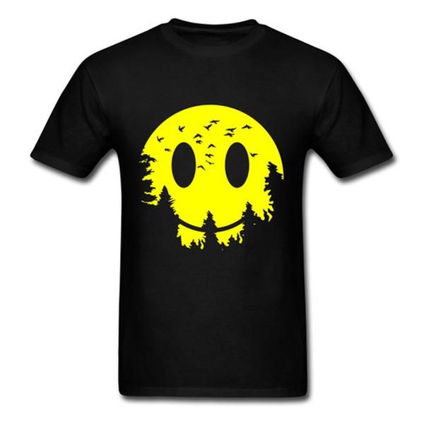 

Smiley moon over Forrest men's T-shirt