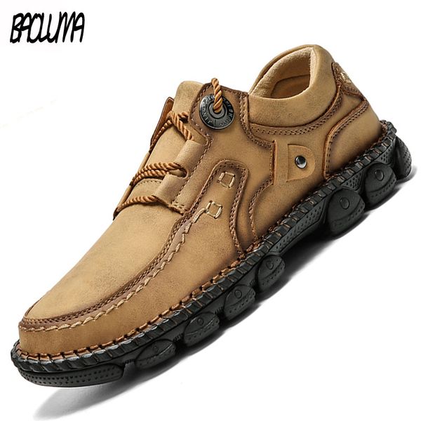 

марка мужская обувь классические мужские повседневная обувь открытый нескользящие мокасины узелок для мужчин осень мане обувь 38-48, Black