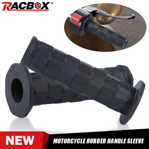 

2pcs 22mm motorcycle handlebar moto hand grip accessory non-slip handle bar grips universal for 7/8'' motorbike handle
