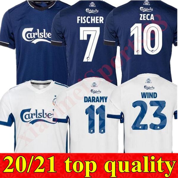 

new 2020 2021 copenhagen soccer jersey 20 21 home #10 zeca soccer shirt #14 n'doye #29 skov customized away football uniforms, Black;yellow