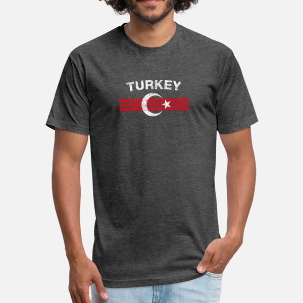 

turk flag turk emblem turkey flag t shirt men character short sleeve s-3xl basic solid loose humor summer formal shirt
