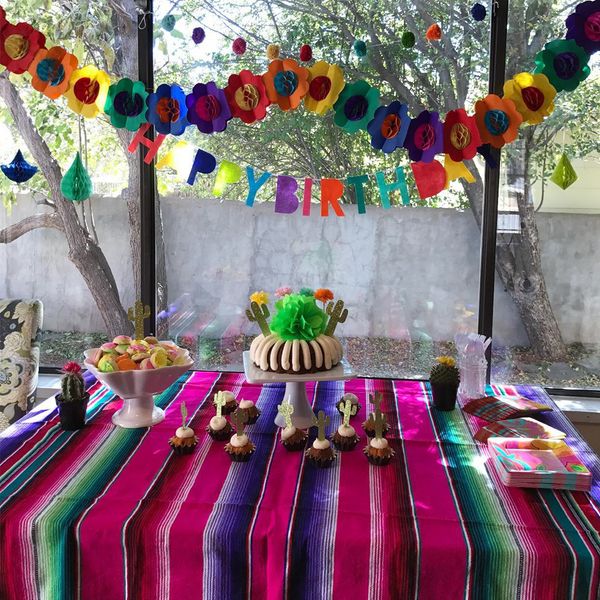 

wedding garland colorful petals flower banner party supplies hawaii festival