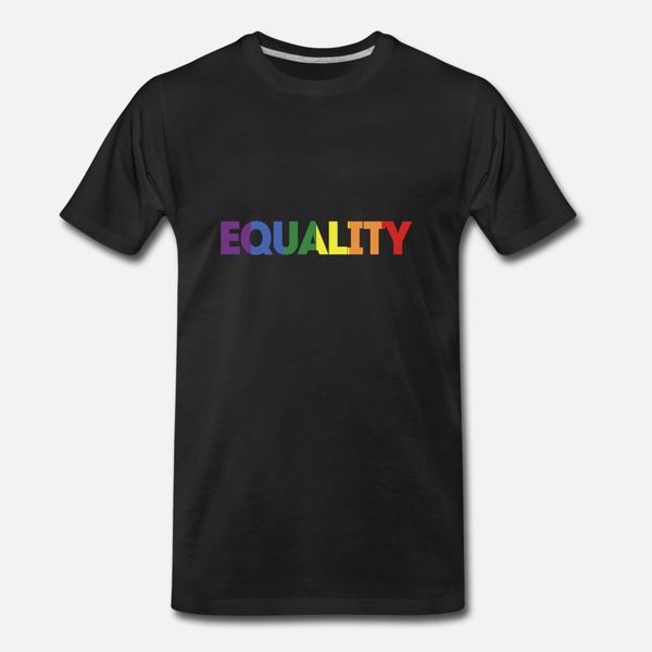 

equality lgbtq pride month gay gift t shirt men designs short sleeve s-xxxl unique crazy funny casual summer novelty shirt