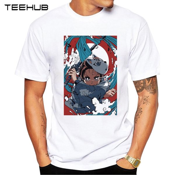 

teehub мужская новая мода мультфильм дыхание воды дизайн с коротким рукавом футболка прохладный printed tops hipster футболках