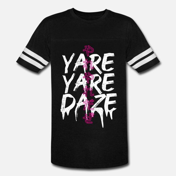 

yare yare daze t shirt men print 100% cotton o neck outfit sunlight new style summer novelty shirt
