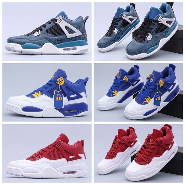 

new arrival jumpman 4 basketball shoes 4s green laser warrior 30 mens trainers women sport sneakers size 36-47