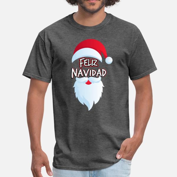 

feliz navidad t shirt men designing tee shirt round collar novelty fit humor spring autumn formal shirt