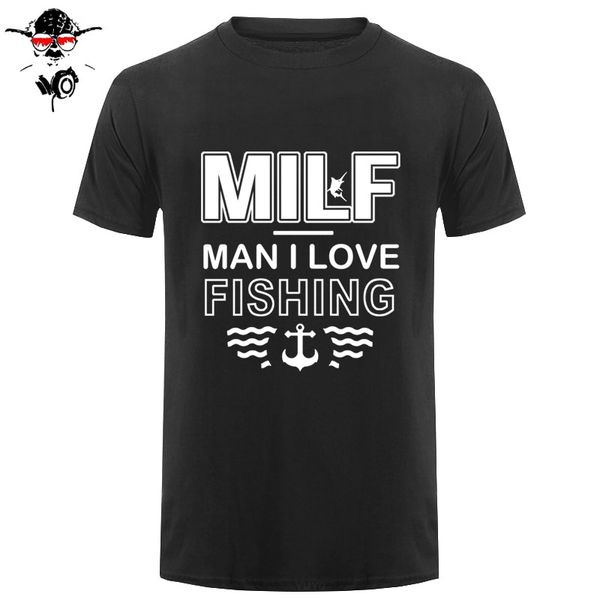 

cool t shirts o-neck short milf man i love fishinger funny fishinger huntinger holiday new style mens tee shirt