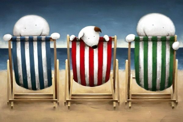 

doug hyde beside the seaside art wall decor handpainted &hd print oil paintings on canvas wall art pictures 200811