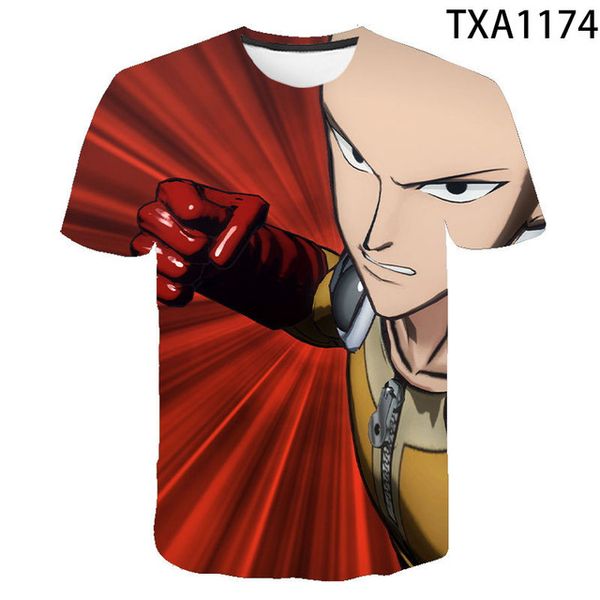 

one punch-man 3d boy girl printed cool 3d print shirts comics aesthetic graphic men clothing