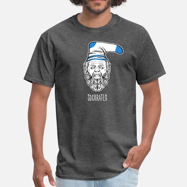 

sockrates socrates socks philosophy geek edu t shirt men cute tee shirt s-xxxl standard cute breathable summer normal