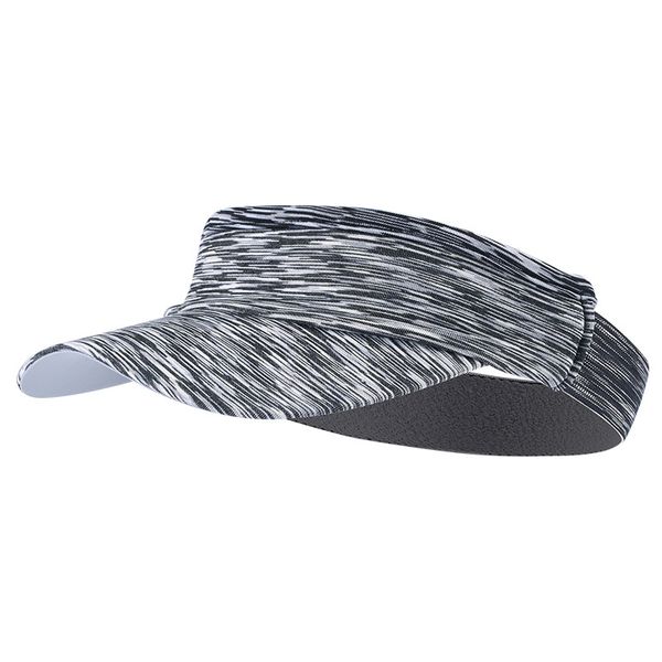 

summer empty visor hat tennis sports cap men women sun hast adjustable casual solid color golf outdoor caps male female cap, Blue;gray